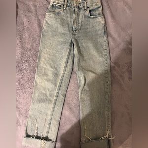 abercrombie & fitch 90s straight jeans, size 24/00